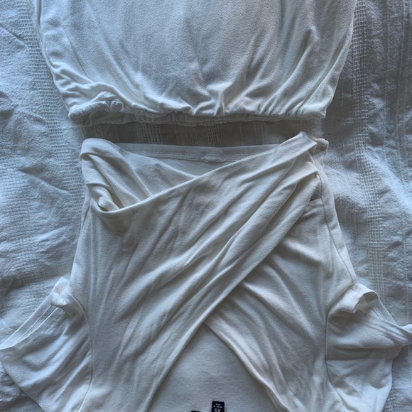 By Your Side Ivory 2 Piece Dress - Picture 8 of 9